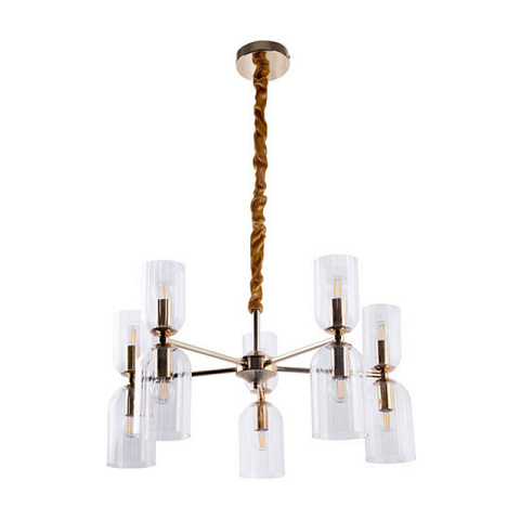 Подвесная люстра ARTE Lamp A1623LM-10GO