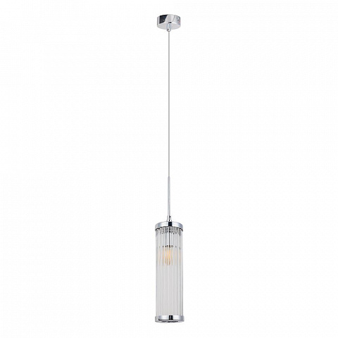 Подвесной светильник Crystal Lux Tadeo SP1 D100 Chrome/Transparente