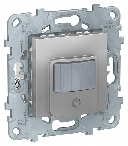 Schneider Electric Unica New Алюминий Датчик движения с выключателем, 10А