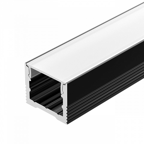 Профиль SL-SLIM-H13M-2000 BLACK (BY) Arlight 061375