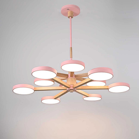 Подвесная люстра Imperium Loft Turna Dbl L12 Pink 229083-26