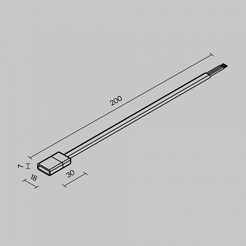 Коннектор Maytoni O-TR002-HSP