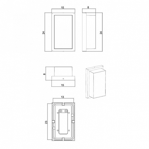 Светильник настенный ARTE Lamp A1331AL-1BK
