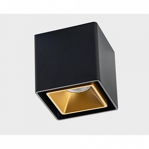 Потолочный светильник Italline FASHION FX1 black + FASHION FXR gold
