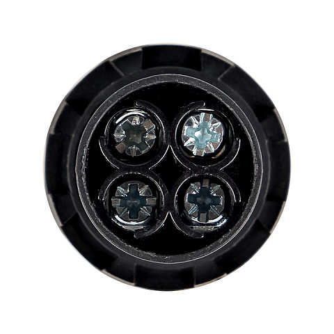 EKF PROxima Кнопка SW2C-11 возвратная черная NO+NC