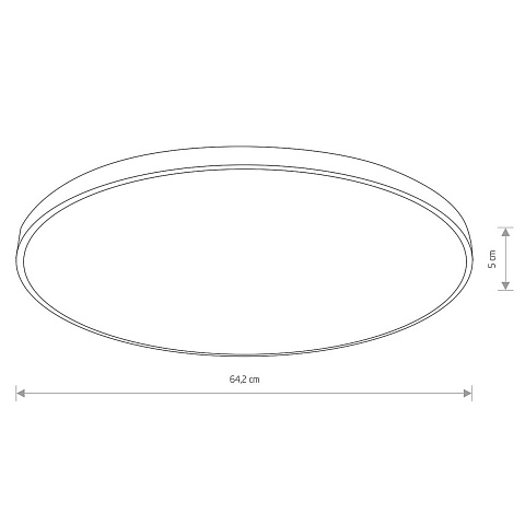 Потолочный cветильник Nowodvorski Agnes Round Led Pro White 10982