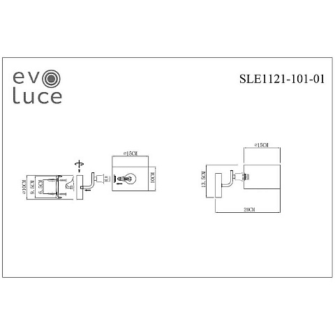 Бра Evoluce SLE1121-101-01