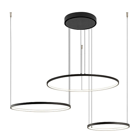 Подвесная люстра Nowodvorski Circolo Led Black 10867