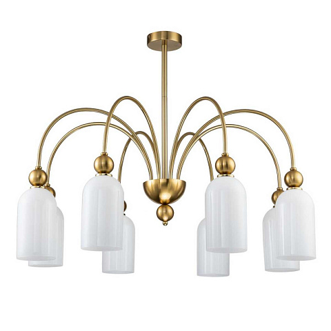 Люстра на штанге Escada 686/8PL Copper