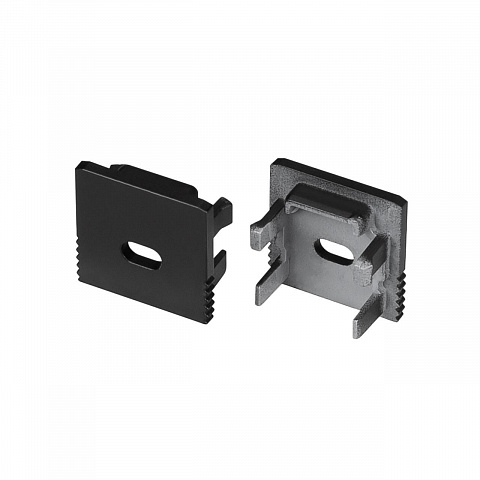 Заглушка SL-MINI-15 BLACK с отверстием Arlight 049420