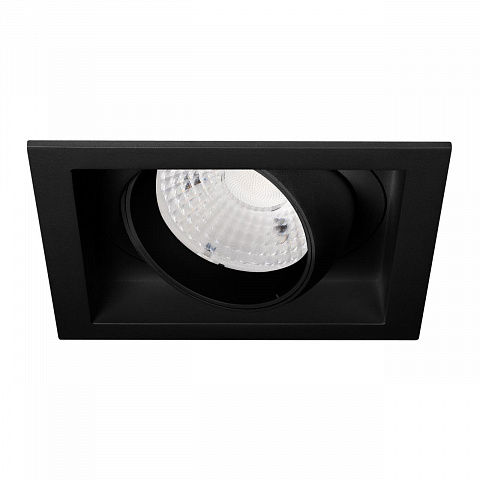 Светильник MS-VORTEX-BUILT-S140x140-30W Day4000 (BK-BK, 50 deg, 230V) Arlight 058364