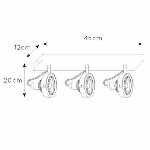 Спот Lucide Tala Led 31931/36/31