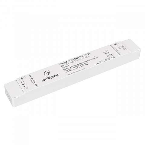 Блок питания ARV-SP-12150-PFC-TUYA (12V, 12.5A, 150W, WiFi, 2.4G) Arlight 052987