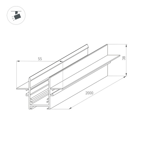 Шинопровод Arlight 046285