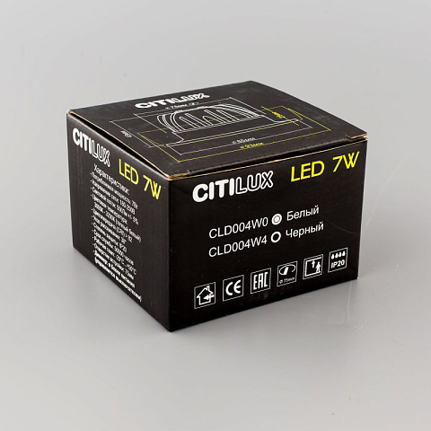 Встраиваемый светильник Citilux CLD004W1