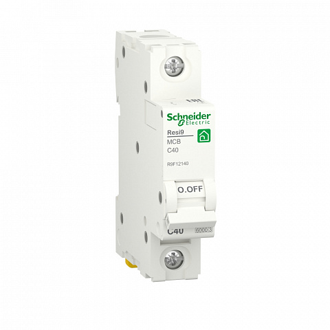 Schneider Electric RESI9 Автоматический выключатель (АВ) С 40А 1P 6000A