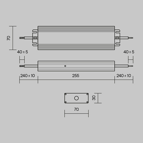 Драйвер Maytoni PSL008-200W-48V-IP67