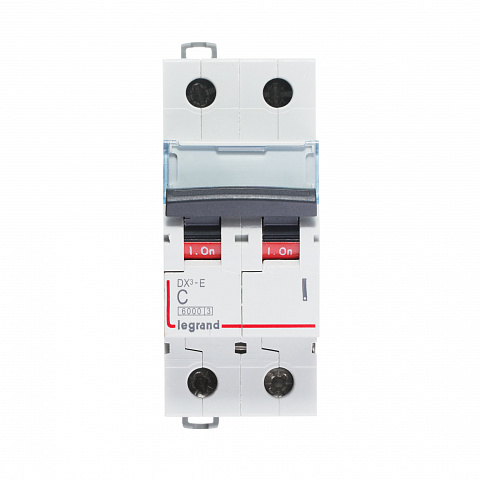 Legrand DX3-E Автоматический выключатель 2P 10А (С) 6000/6kA
