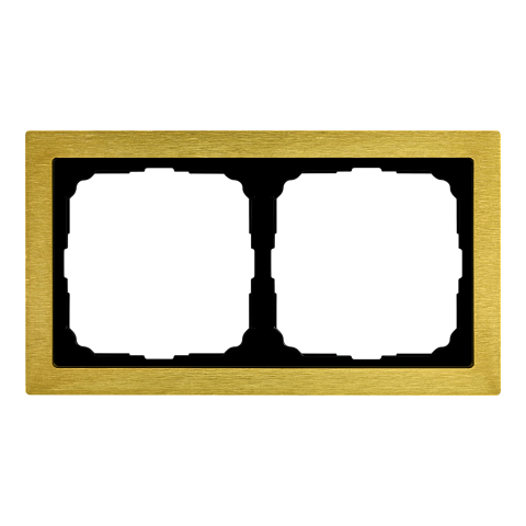 Systeme Electric ArtGallery Pure Металл Золото Рамка 2-ая