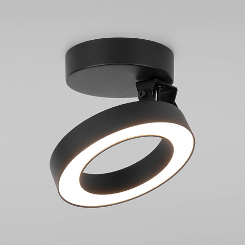 Накладной светильник Elektrostandard Spila черный 12W 4200К (25105/LED)