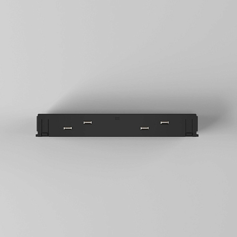 Коннектор Elektrostandard Slim Magnetic Прямой коннектор черный 95135/00