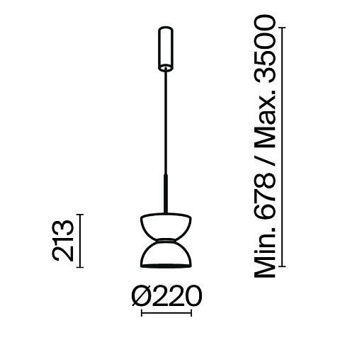 Подвесной светильник Maytoni MOD178PL-L11W3K