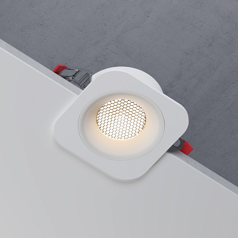 Встраиваемый светильник Elektrostandard 15276/LED 10W 3000K белый