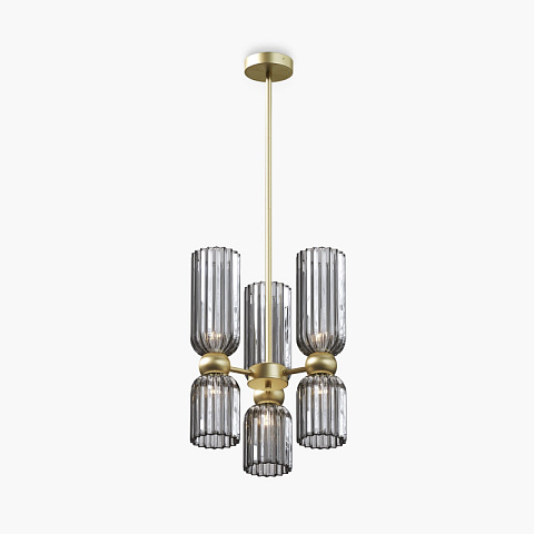 Люстра на штанге Maytoni MOD302PL-06GR