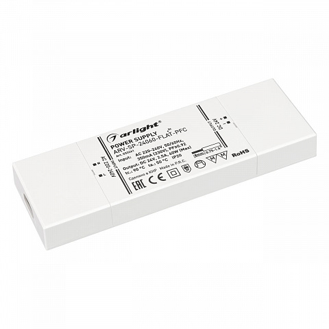 Блок питания Arlight ARV-SP-24012-FLAT-PFC 24V 60W IP20 2,5A 033261