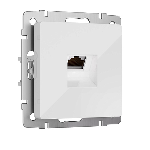 Розетка Ethernet RJ-45 cat. 6A экранированная Werkel белый W5120101 4690389213465
