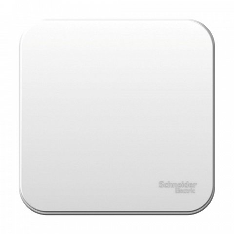 Systeme Electric Blanca наруж Бел Выключатель 1-клавишный 10А, 250B, изолир. пластина