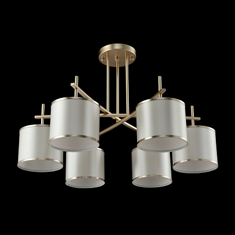 Люстра на штанге Crystal Lux SERGIO PL6 GOLD