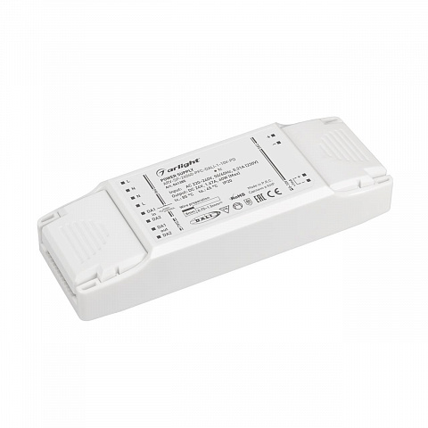 Блок питания ARV-SP-24040-PFC-DALI-1-10V-PD (24V, 1.67A, 40W) Arlight 041385
