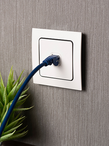 EKF PROxima Стокгольм Белый Розетка RJ-45