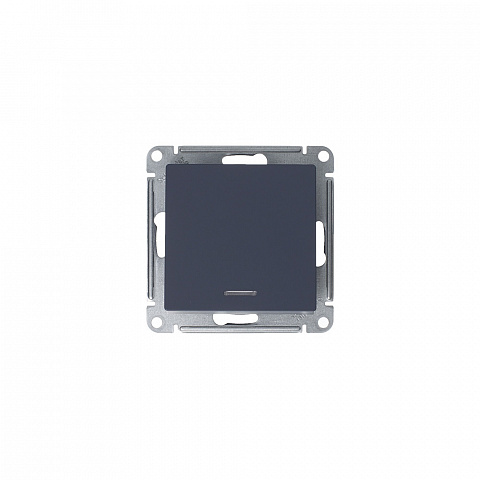 Systeme Electric AtlasDesign Грифель Выключатель 1-клавишный с подсветкой, сх.1а, 10АХ, механизм