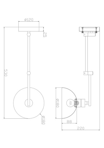 Бра Freya FR5290WL-01B