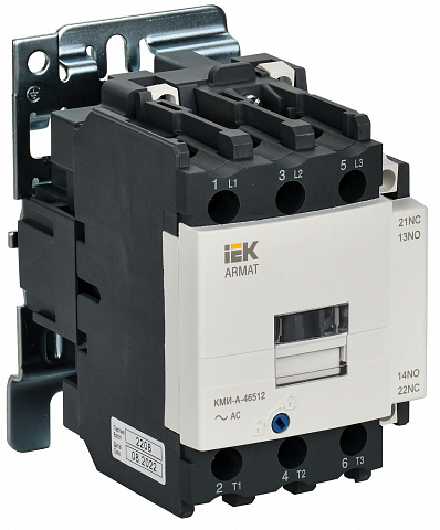 IEK ARMAT Контактор КМИ-А-46512 LC1D 65А 24В/АС3 1НО/1НЗ