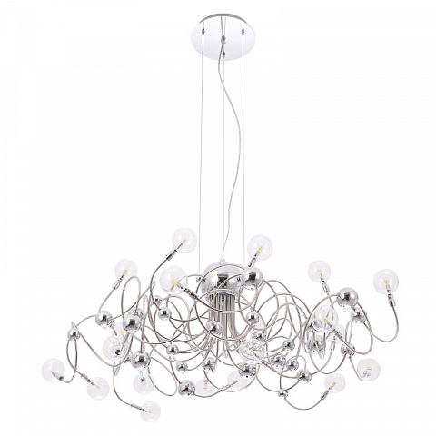 Подвесная люстра Crystal Lux MEDUSA SP20 CHROME