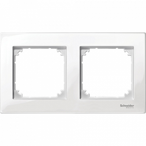 Schneider Electric Merten SM M-Plan Бел глянец Рамка 2-ая