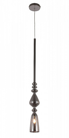 Подвесной светильник Crystal Lux LUX NEW SP1 B SMOKE