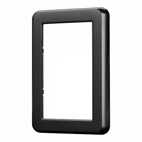 Рамка пластиковая FRM-VERSA-PL-D-BK Arlight 043771
