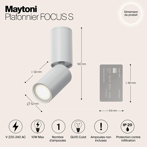 Спот Maytoni C051CL-01W