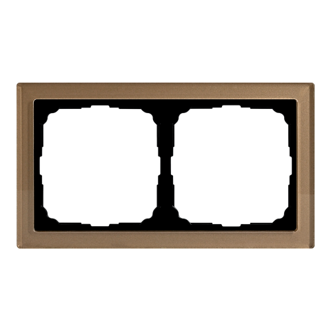Systeme Electric ArtGallery Pure Органическое стекло Шампань Рамка 2-ая