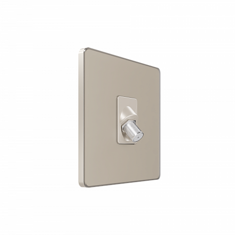 Systeme Electric Systeme Infinity Песчаный берег Розетка телевизионная TV/FM/SAT 5-2400MГц