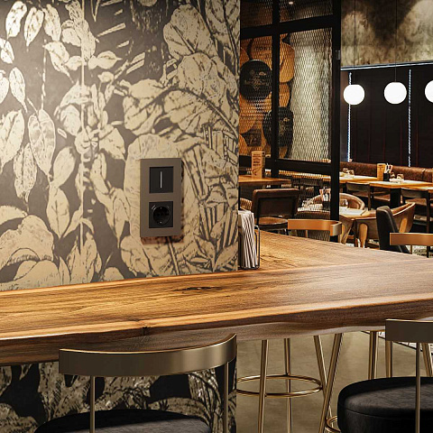 Рамка Werkel Slab на 2 поста бронза софт W0022963 4690389193408