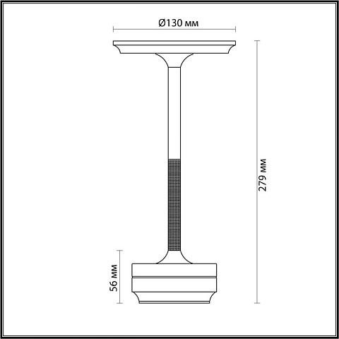 Настольная лампа Odeon Light 5034/6TL