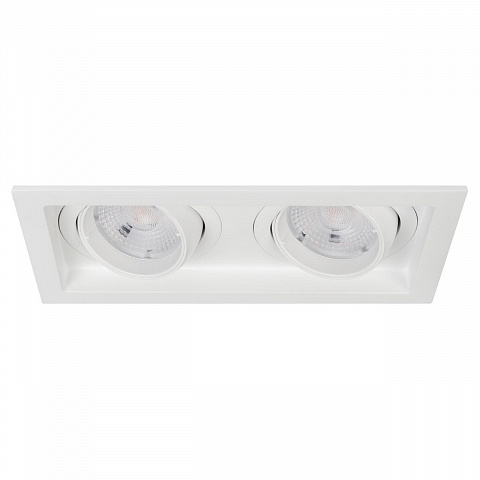 Светильник MS-VORTEX-BUILT-S170x90-2x12W Warm3000 (WH-WH, 40 deg, 230V) Arlight 057761