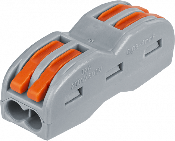Navigator Клеммы монтажные 14 219 NTC-R-2x2-4-50 (50 шт/упак)