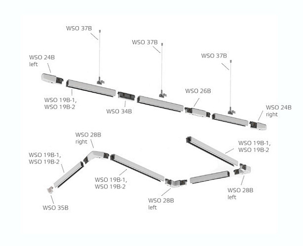 Коннектор ITALLINE WSO 560 white