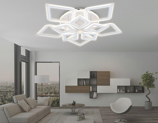 Потолочная светодиодная люстра Ambrella light Acrylica Original FA8914